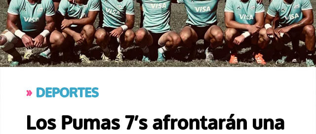 Los Pumas 7’s afrontarán una exigente fase de grupos en el Seven de Singapur