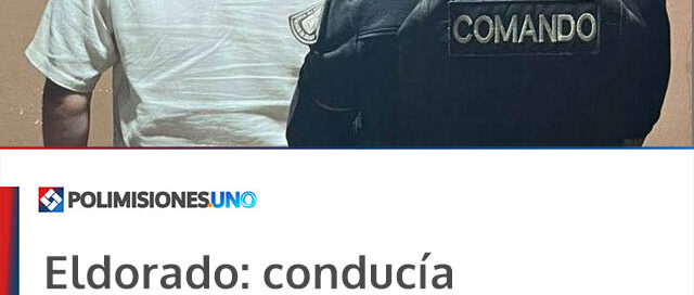 Eldorado: conducía alcoholizado, chocó contra un auto estacionado y fue demorado